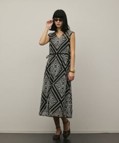 GRACE CONTINENTAL 刺繍ジレワンピース