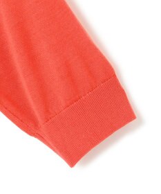 23区 S 【洗える】サステナブルウール モックネック 5分袖 ニット