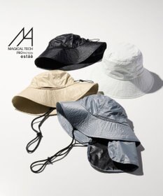 MOONBAT 【遮光ハット】マジカルテックプロテクション アドベンチャーハット 帽子 UV100％ 遮光100％ 軽量 撥水