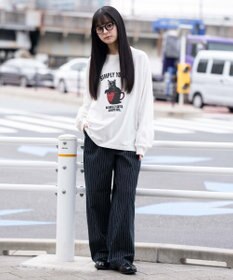 WEGO 【ユニセックス着用ITEM】グラフィックBIG　T（長袖）