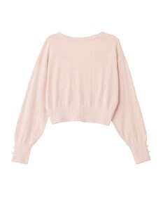 Maison de FLEUR ビジューリボンカーディガン