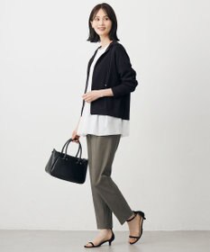 J.PRESS LADIES Vis/Peスパーク ニット パーカー