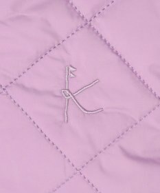 組曲 KIDS 【110-140㎝】マフラー付き中綿キルト アウター