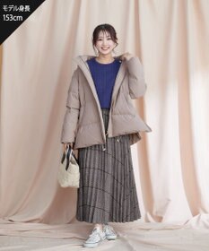 Tiaclasse 【安田美沙子さん着用】チェックプリーツスカート