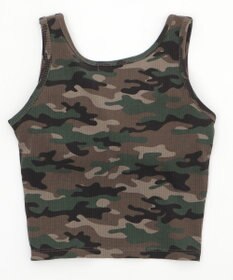 WEGO 【カップ付きインナー】ロゴスタッズカップインタンク