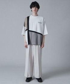 WEGO ドルマンポンチカラーブロックT（S）