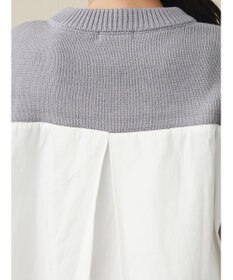 CRAFT STANDARD BOUTIQUE シャツドッキングニットプルオーバー