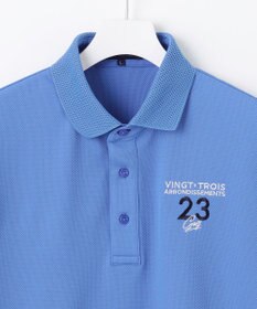 23区GOLF 【MEN】ハニカムライトカノコメッシュ衿ポロ