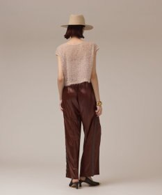 GRACE CONTINENTAL バックフレアチュールトップ