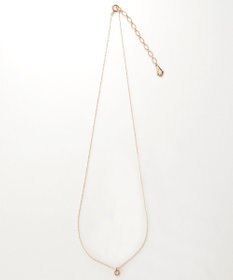 Phoebe 【限定セット】プチベゼルストーンネックレス×2wayグレースツイストラインイヤリング