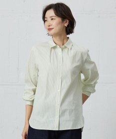 J.PRESS LADIES 【洗える】BEZ VEGA シャツカラー ブラウス