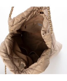 UNBILLION カシュカシュ cachecache / ナイロンキルティングチェーン手提げトート