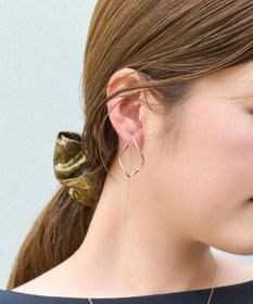 Phoebe 【限定セット】プチベゼルストーンネックレス×2wayグレースツイストラインイヤリング