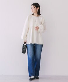 AMERICAN HOLIC ラグランジャガードロングブラウス