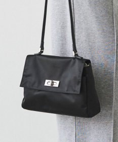 russet クラウズナイロンフラップミニトートバッグ(CE-1689)