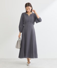 Green Parks ・ＥＬＥＮＣＡＲＥ　ＤＵＥボリュームスリーブワンピー