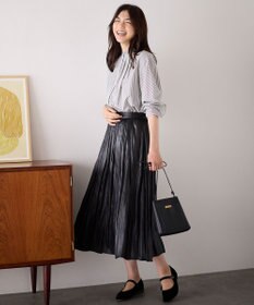 ANY スタンドネックブラウス