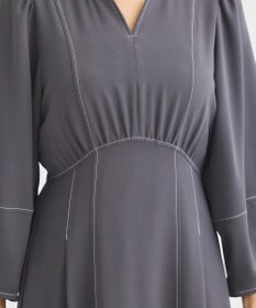 Green Parks ・ＥＬＥＮＣＡＲＥ　ＤＵＥボリュームスリーブワンピー