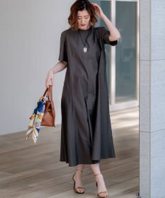 23区 S 【先行予約】MANTECOブライトワッシャー フレアワンピース