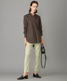 ICB L 【洗える】ウール2WAYストレッチ テーパードパンツ