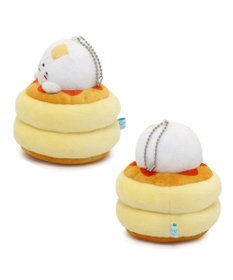 Mother garden しろたん はまったキーホルダー 《パンケーキ》 単品