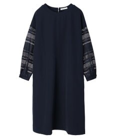 Green Parks 洗える袖レースワンピース