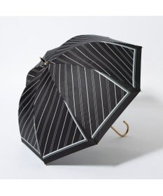 UNBILLION cache nez / ストライプスカーフプリントバルーンショートパラソル