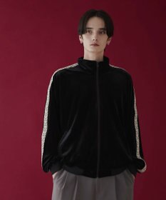 WEGO ベロアライントラックジャケット