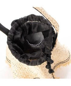 UNBILLION kakatoo ラフィアラッフルステッチワークワンショルダー