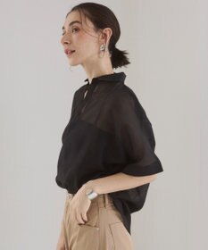 WEGO 【ANGIE VINTAGE】スキッパーシアーシャツ