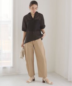 WEGO 【ANGIE VINTAGE】スキッパーシアーシャツ