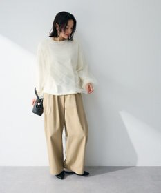 Green Parks シャーリングチュールドッキングプルオーバー