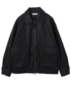 WEGO 【ユニセックス着用ITEM】PUダブルZIPフライトジャケット