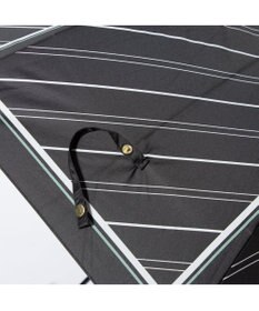 UNBILLION cache nez / ストライプスカーフプリントバルーンショートパラソル