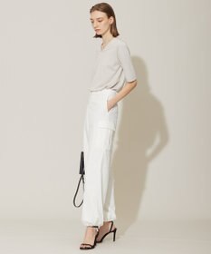 ICB 【接触冷感・UVカット・撥水・洗える】 ナイロンタスランツイル パラシュートカーゴパンツ