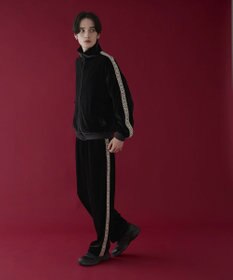 WEGO ベロアライントラックジャケット