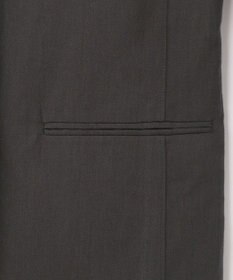 ICB 【吸水速乾機能付き】ペーパーコットンリネンツイル　ノーカラージャケット