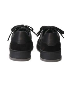 INTER-CHAUSSURES 【QUSHELI】異素材コンビレースアップスニーカー