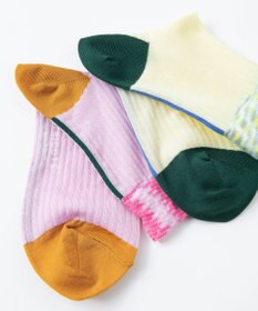 TRICOTE KASURI RIB SOCKS／かすりリブソックス