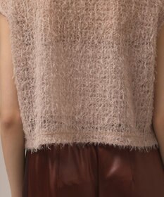 GRACE CONTINENTAL バックフレアチュールトップ