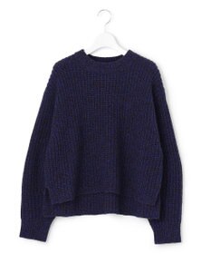 23区 L ウールバルキーカラーミックス ニット