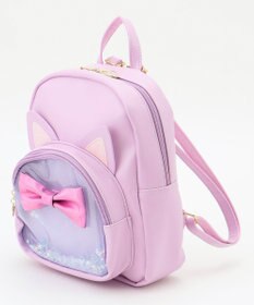 ANY KIDS ネコ耳付き シャラシャラ リュック