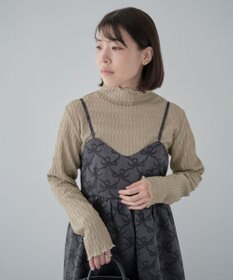 Green Parks ・Ｐｅｔｉｔ　Ｆｌｅｕｒ　ジャカードハイネックロンＴＥ