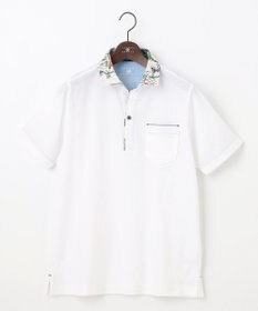 JOSEPH ABBOUD 【日経スタイルマガジン掲載・KAHALAコラボ・高機能】カハラ アロハ ダディ 半袖 ポロシャツ