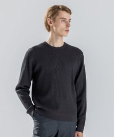 JOSEPH HOMME 【新柄】 ヴィスコースリンクス　クルーネックニット