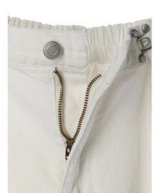 Green Parks ・ＥＬＥＮＣＡＲＥ　ＤＵＥ　ホワイトデニムタックパンツ