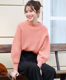 ANY SIS 【大人百花掲載 ヨンアさん着用】冬のシャルマン ラグランスリーブ ニット