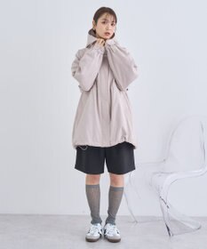 earth music&ecology ドロストミドル丈パーカー