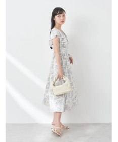 earth music&ecology フラワーフレアワンピース