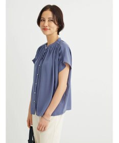 Green Parks ・ＥＬＥＮＣＡＲＥ　ＤＵＥ　イロイロ釦ドルマンブラウス